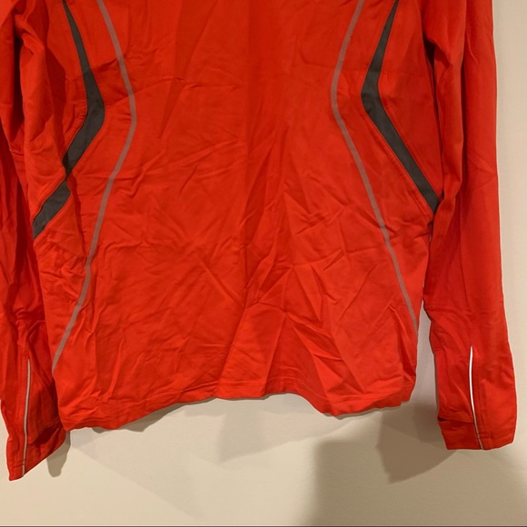 Lululemon Athletica Vent Mens Medium M Red Shirt Long Sleeve Athletic Gym - Picture 6 of 10
